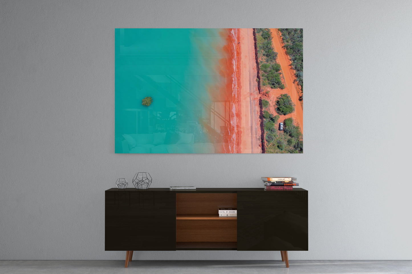 Roebuck Bay Aerial #3 - Acrylic Print