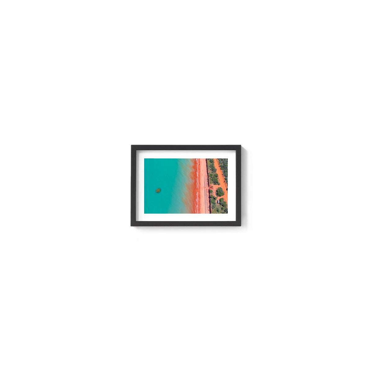 Roebuck Bay Aerial #3 - Framed Print