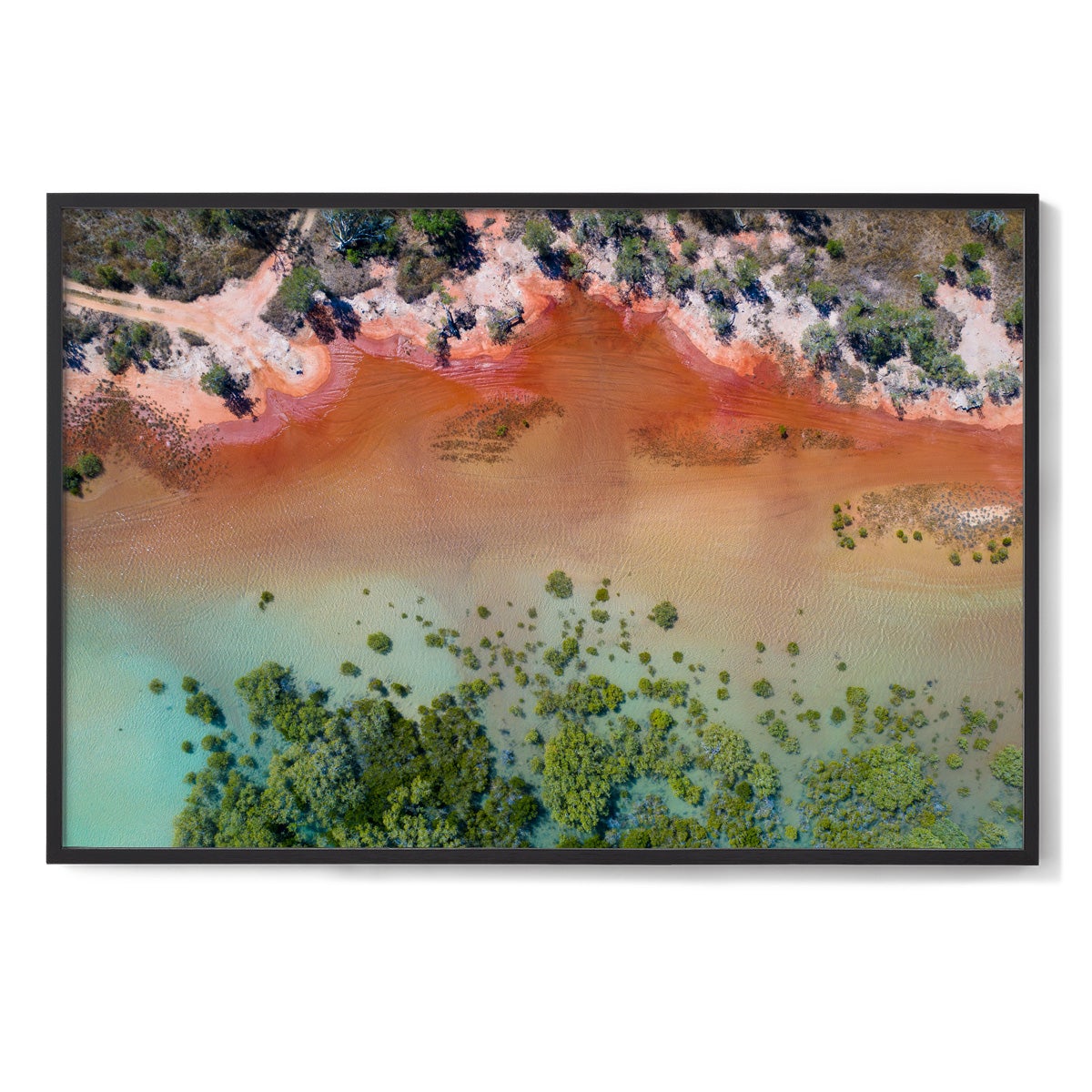 Barred Creek Colours #2 - Framed Print