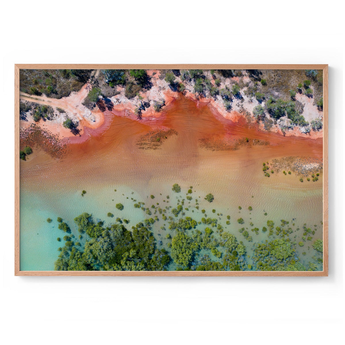 Barred Creek Colours #2 - Framed Print