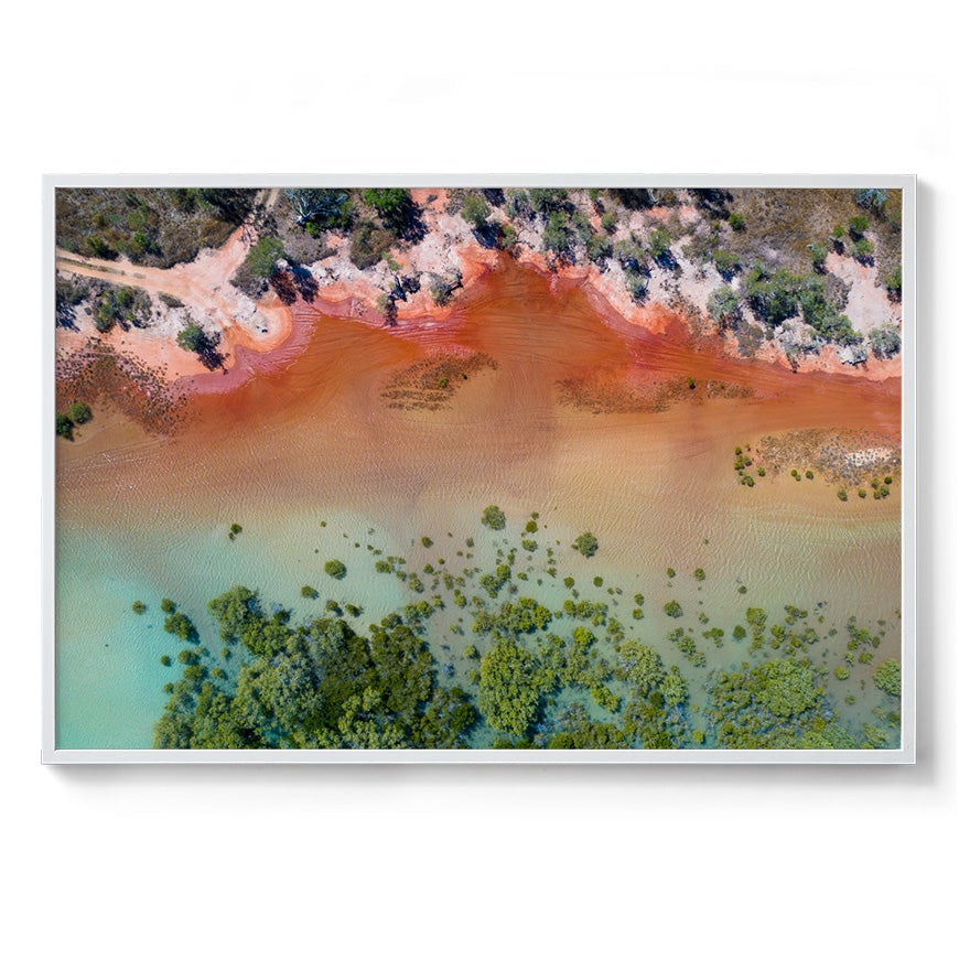 Barred Creek Colours #2 - Framed Print