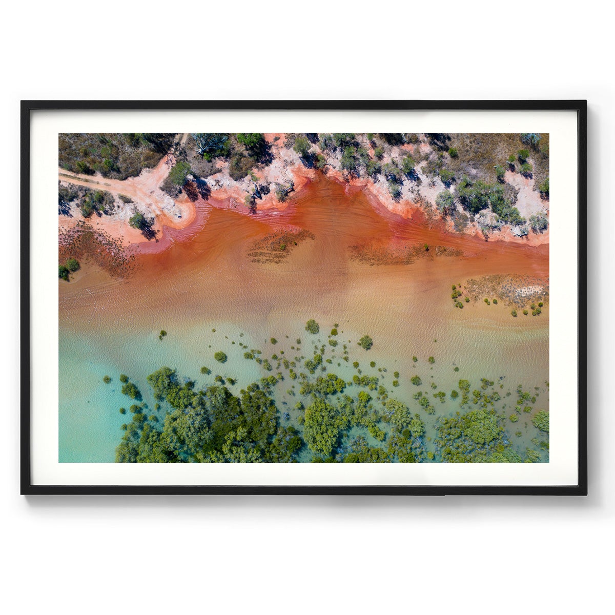 Barred Creek Colours #2 - Framed Print