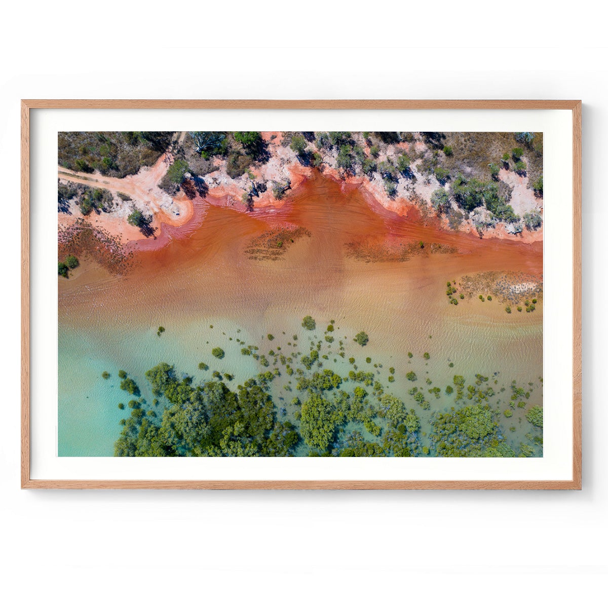 Barred Creek Colours #2 - Framed Print