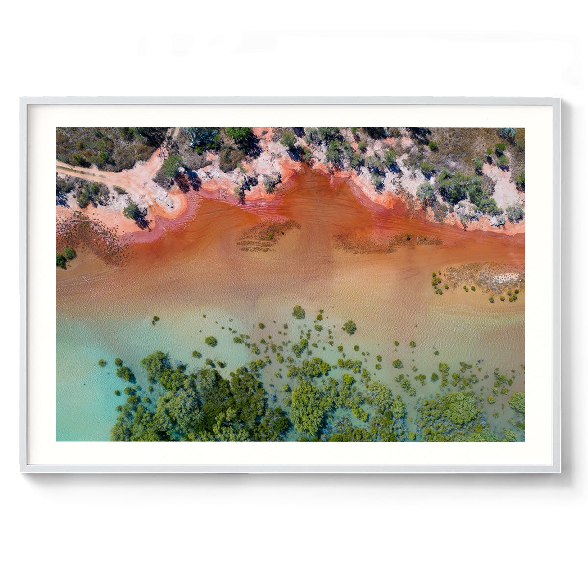 Barred Creek Colours #2 - Framed Print