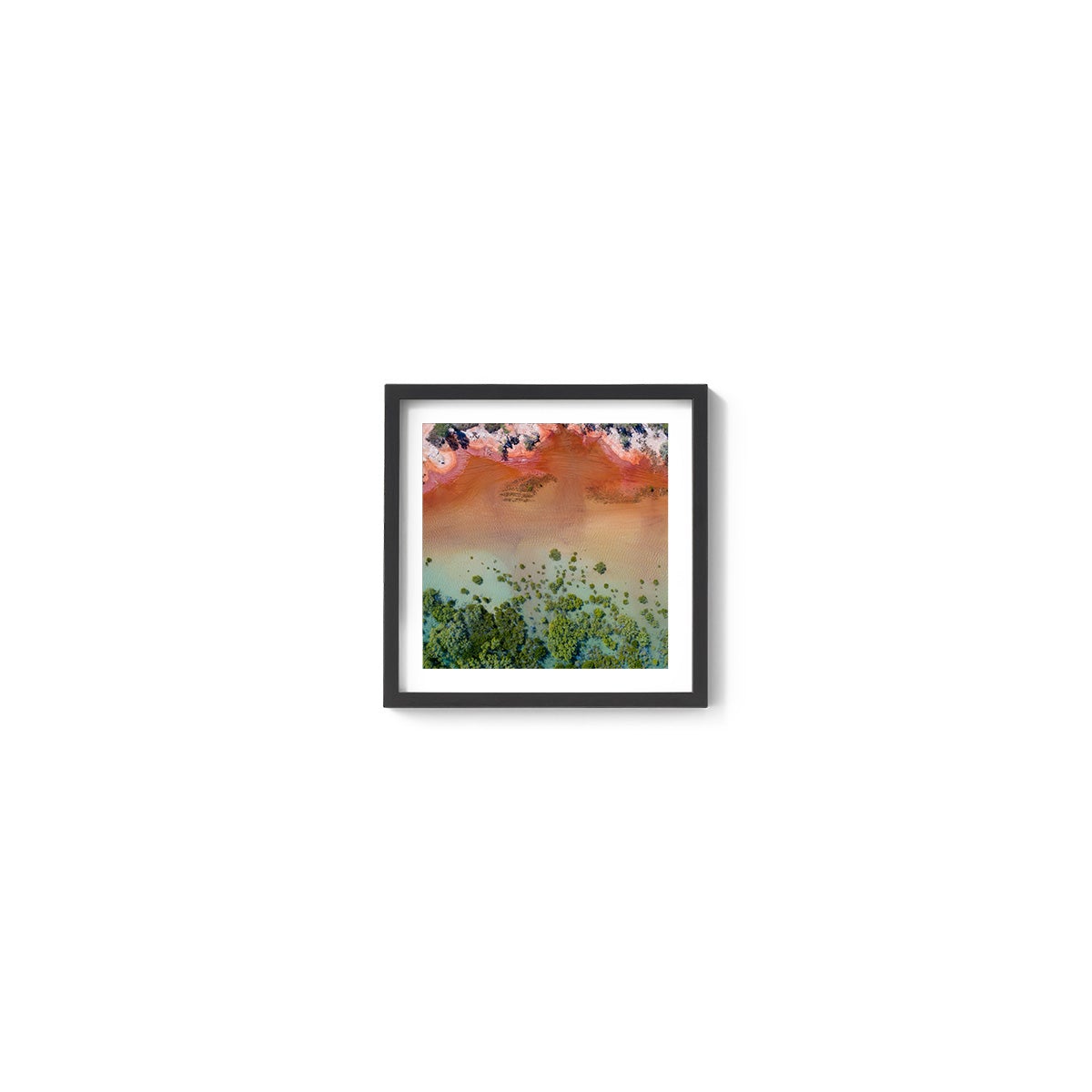 Barred Creek Colours #2 - Square Framed Print