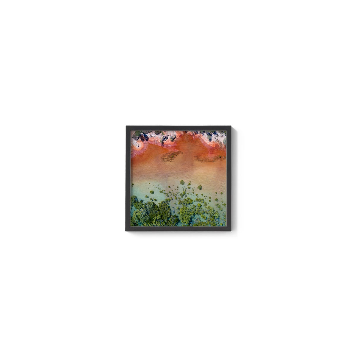 Barred Creek Colours #2 - Square Framed Print