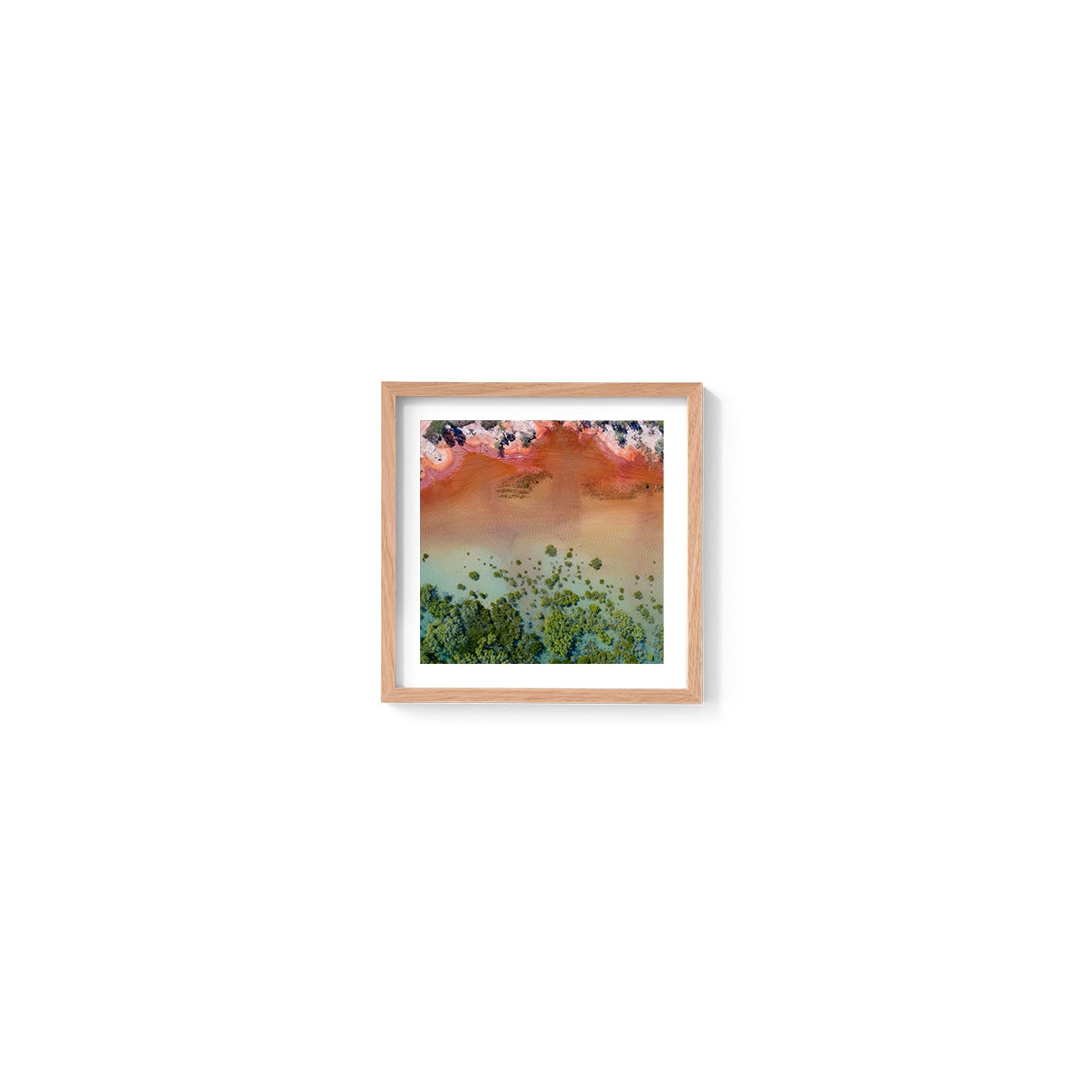 Barred Creek Colours #2 - Square Framed Print