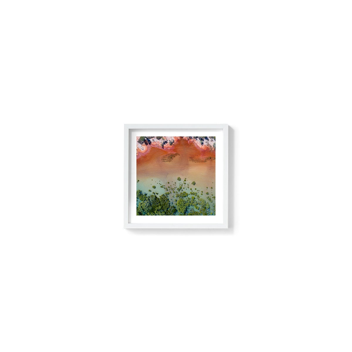 Barred Creek Colours #2 - Square Framed Print