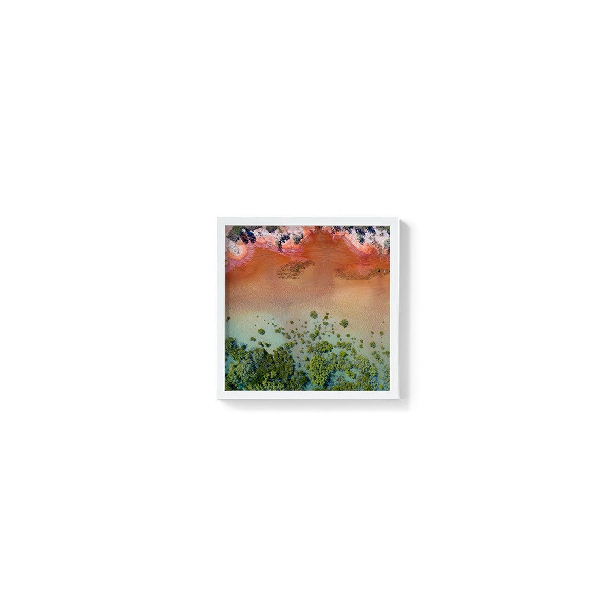 Barred Creek Colours #2 - Square Framed Print