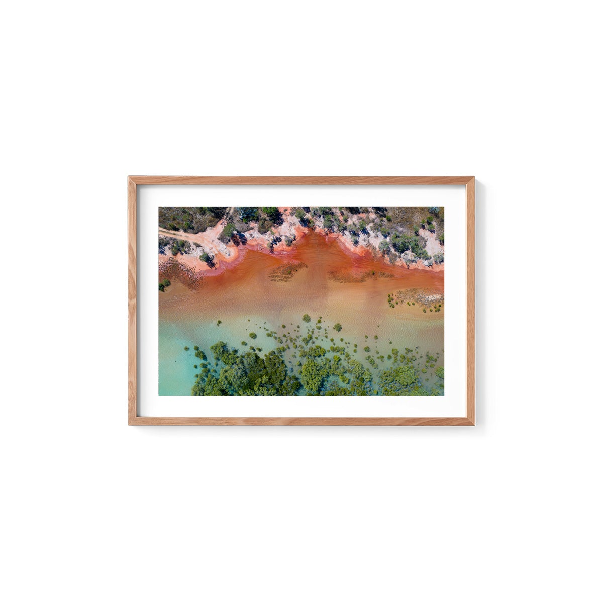 Barred Creek Colours #2 - Framed Print