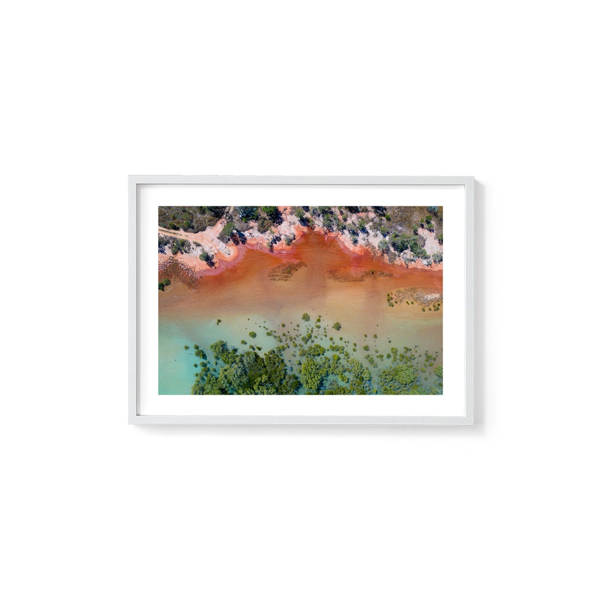 Barred Creek Colours #2 - Framed Print