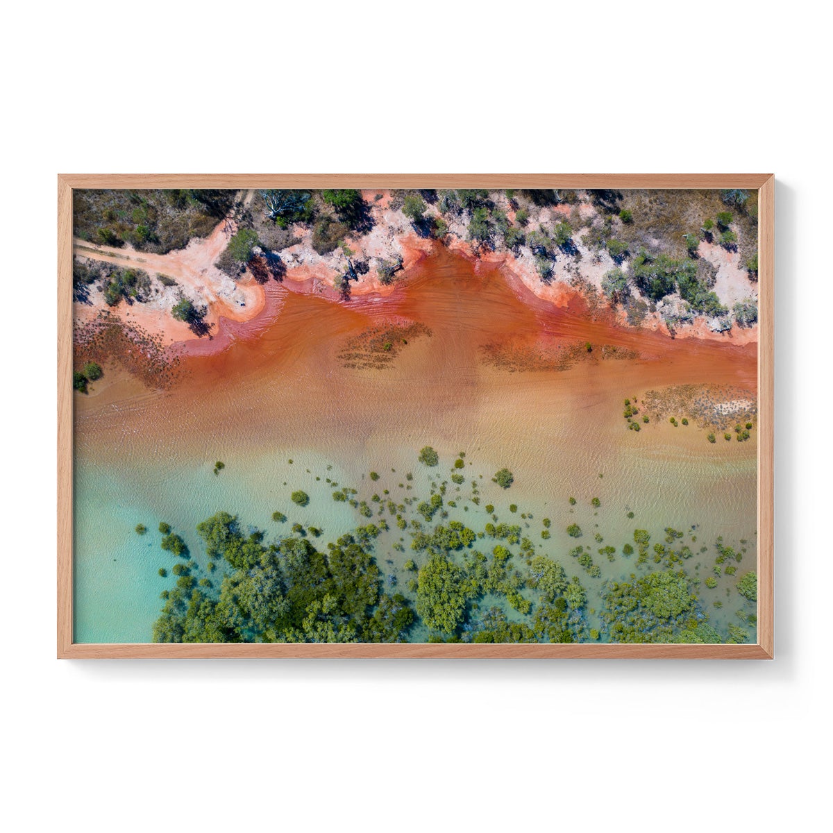 Barred Creek Colours #2 - Framed Print