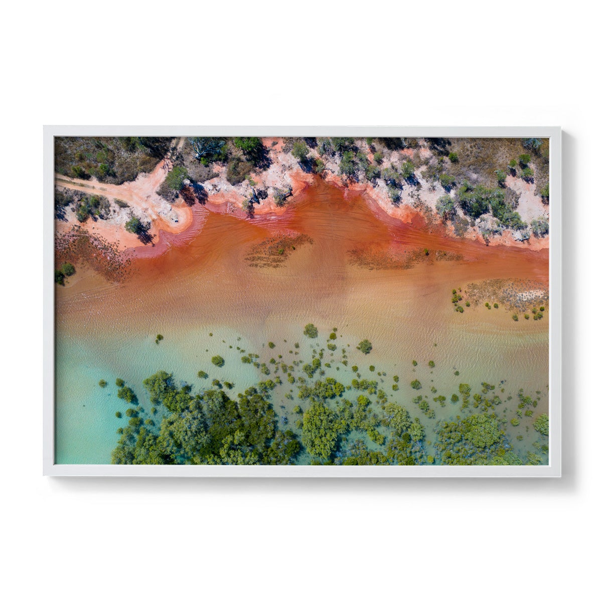 Barred Creek Colours #2 - Framed Print