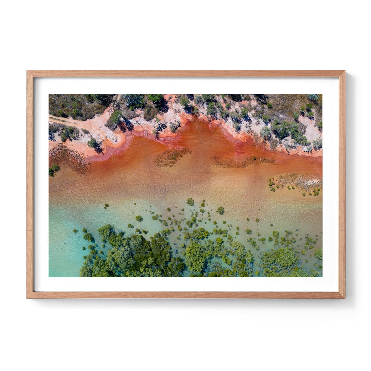 Barred Creek Colours #2 - Framed Print