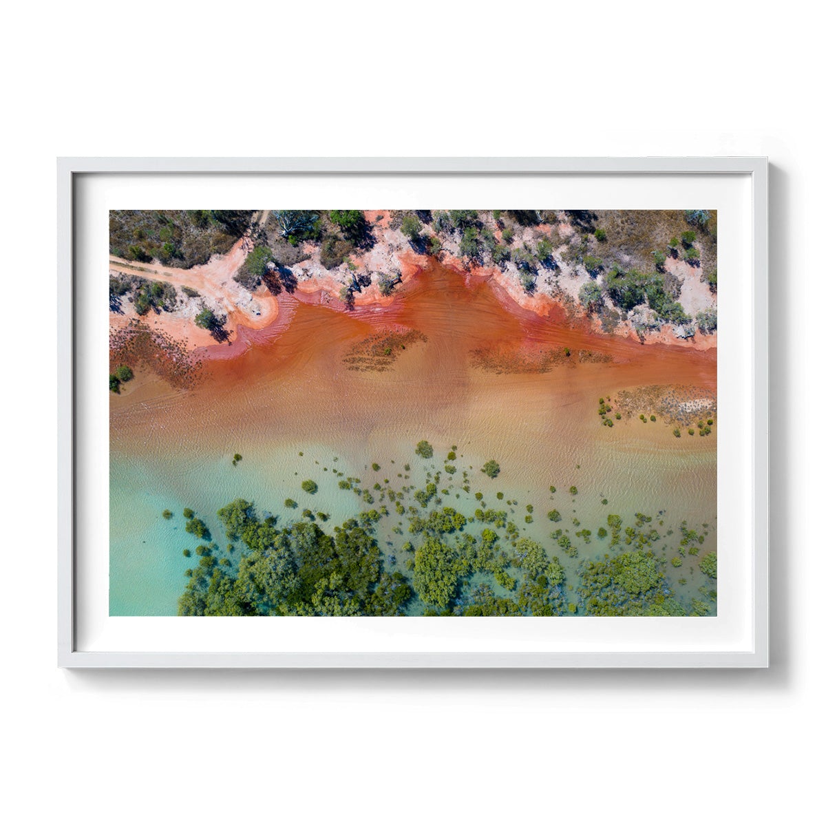 Barred Creek Colours #2 - Framed Print