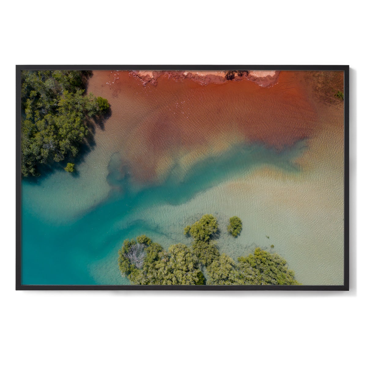 Barred Creek Colours #3 - Framed Print