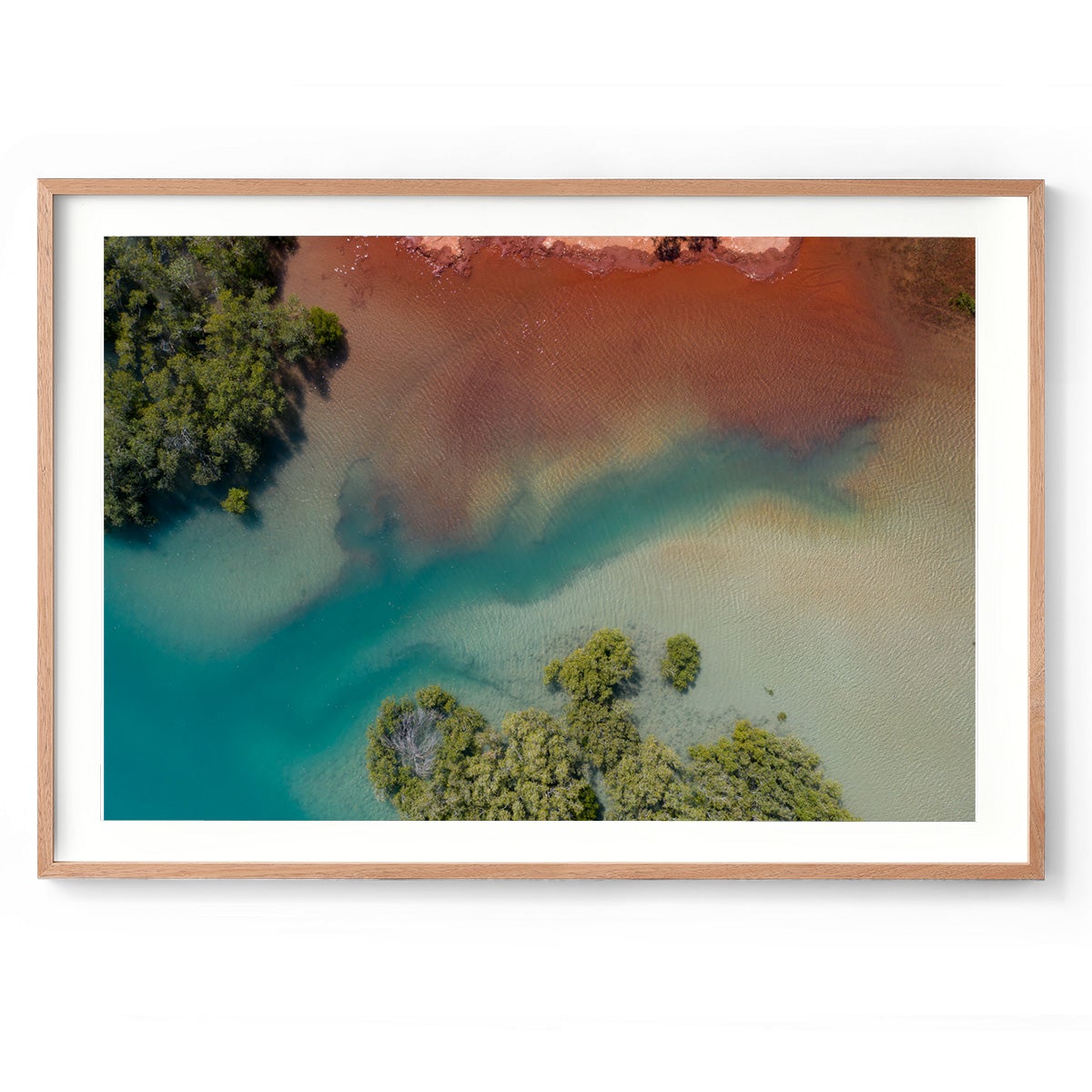 Barred Creek Colours #3 - Framed Print