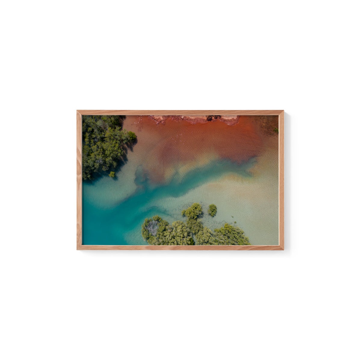 Barred Creek Colours #3 - Framed Print