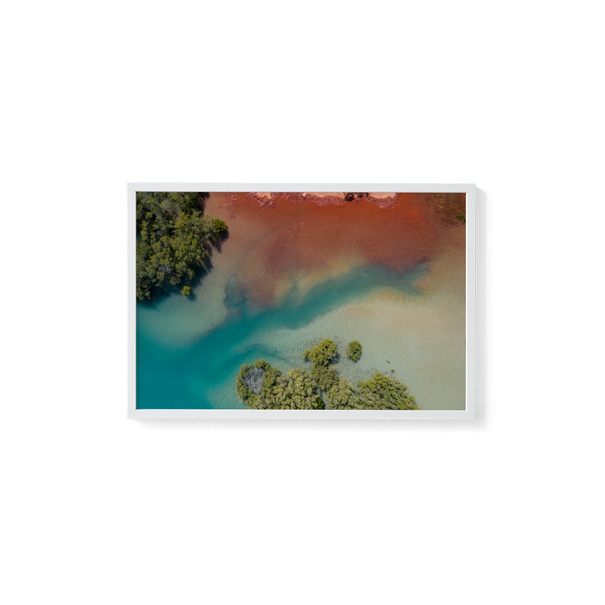 Barred Creek Colours #3 - Framed Print