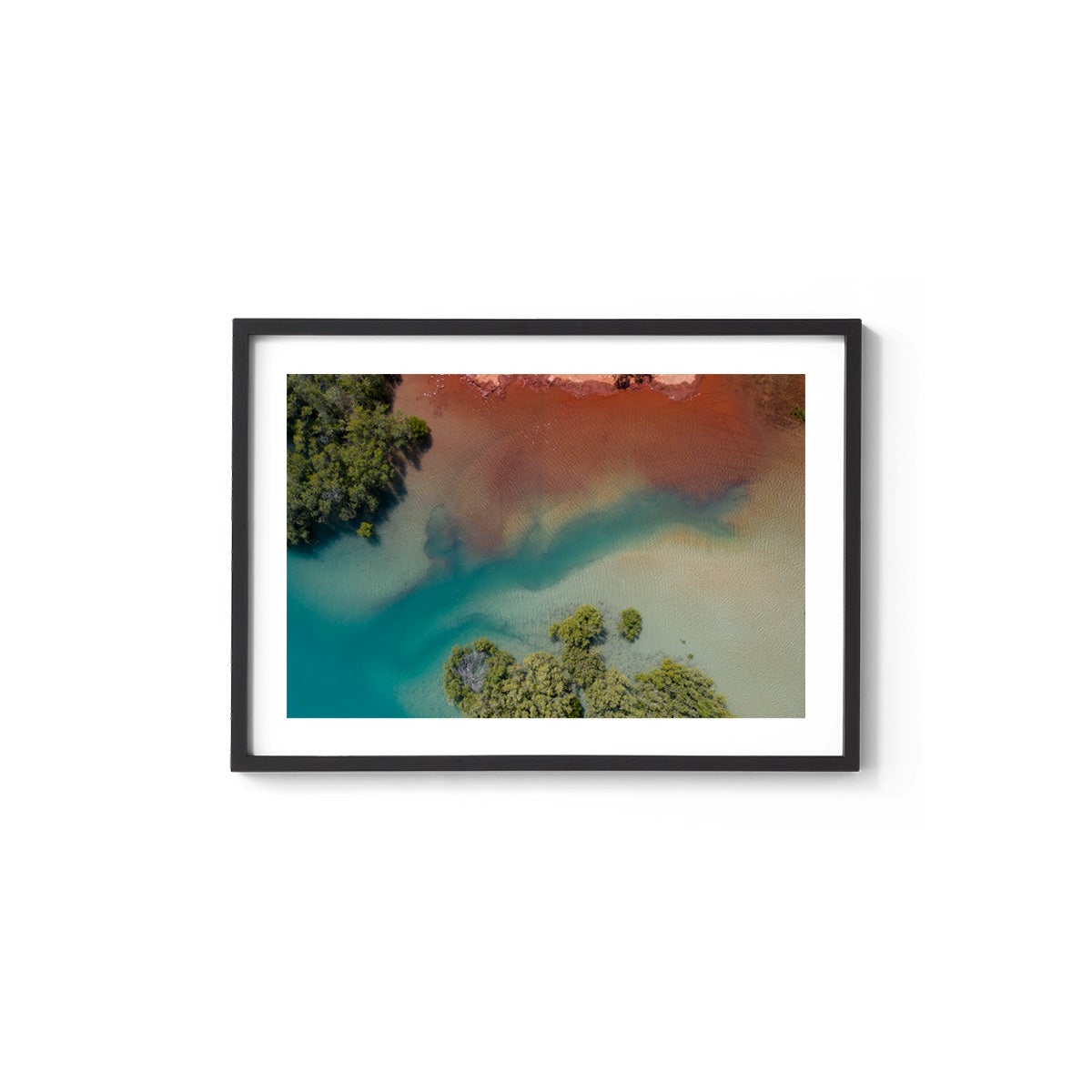 Barred Creek Colours #3 - Framed Print