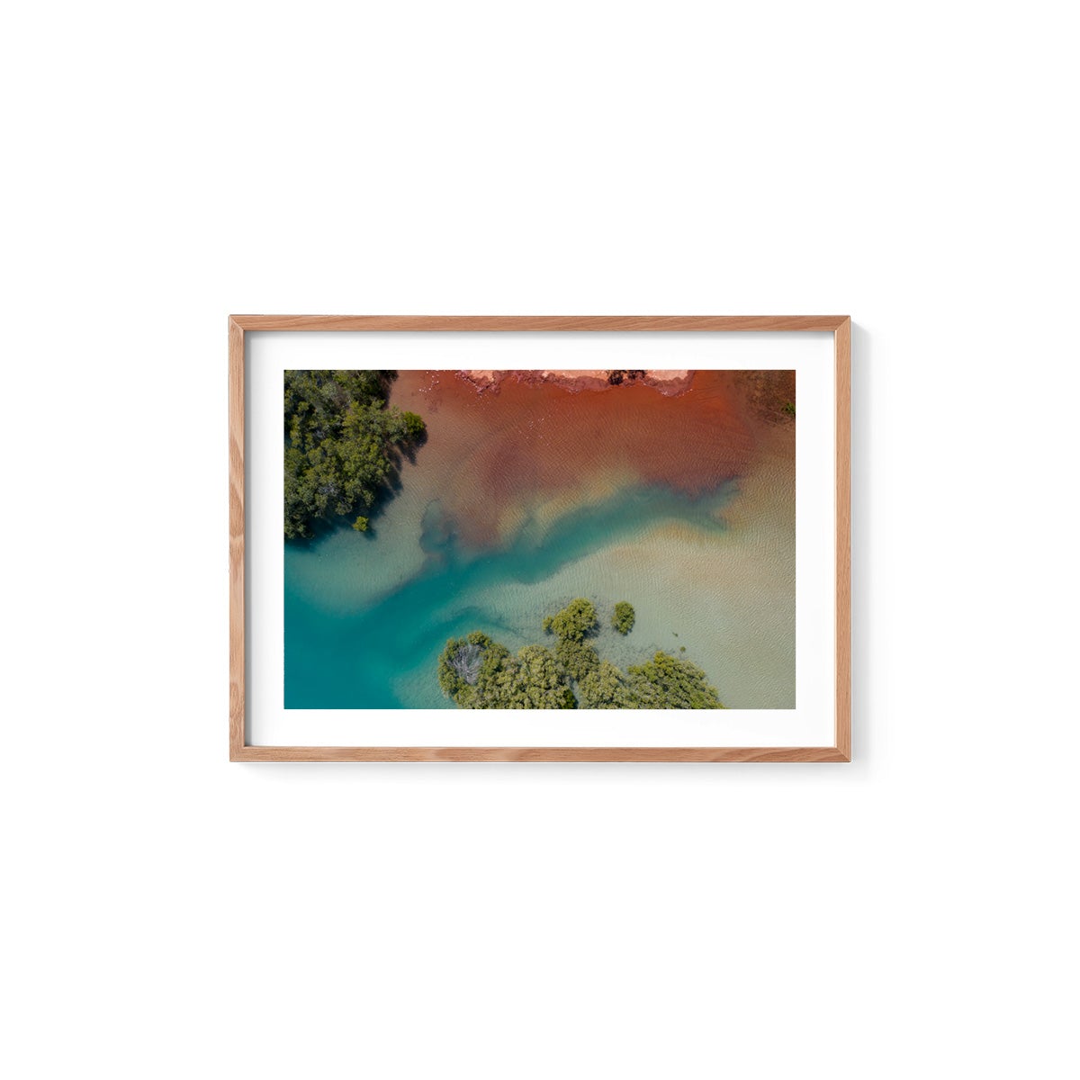 Barred Creek Colours #3 - Framed Print