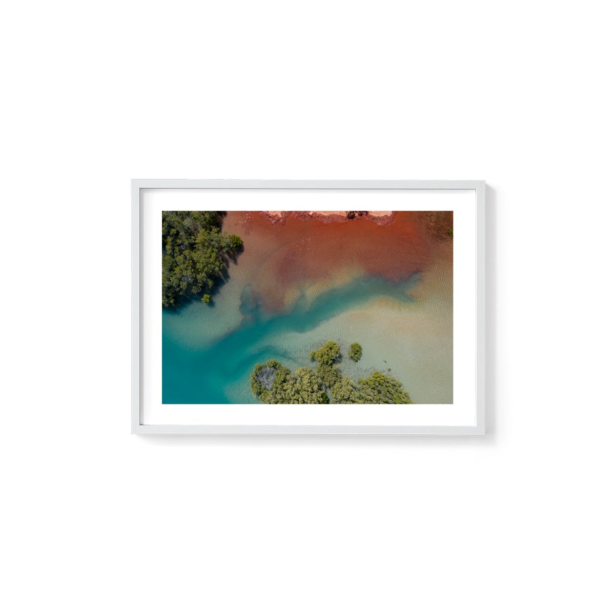 Barred Creek Colours #3 - Framed Print