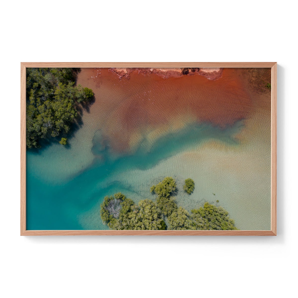 Barred Creek Colours #3 - Framed Print