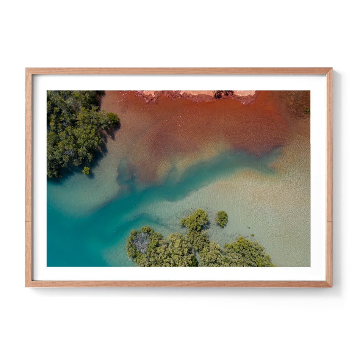 Barred Creek Colours #3 - Framed Print