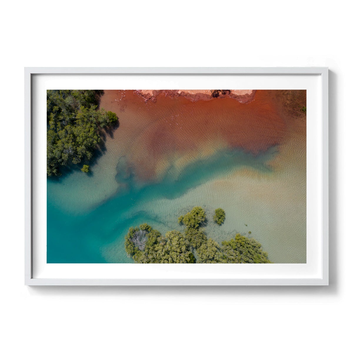 Barred Creek Colours #3 - Framed Print