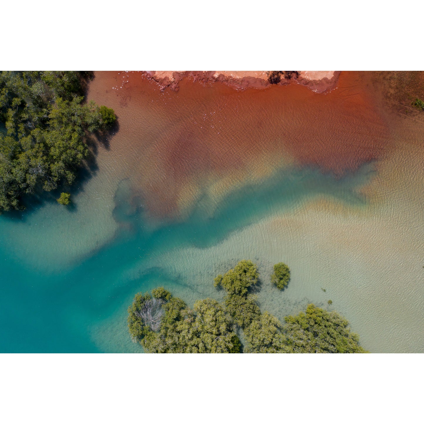 Barred Creek Colours #3 - Framed Print