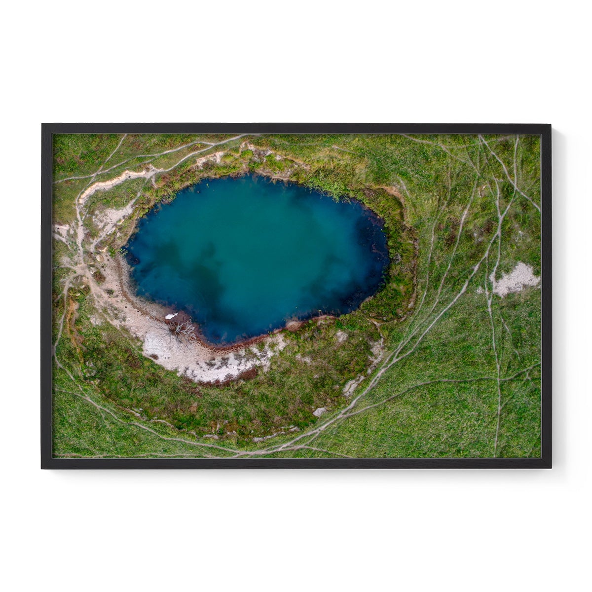 Watering Hole #3 - Framed Print