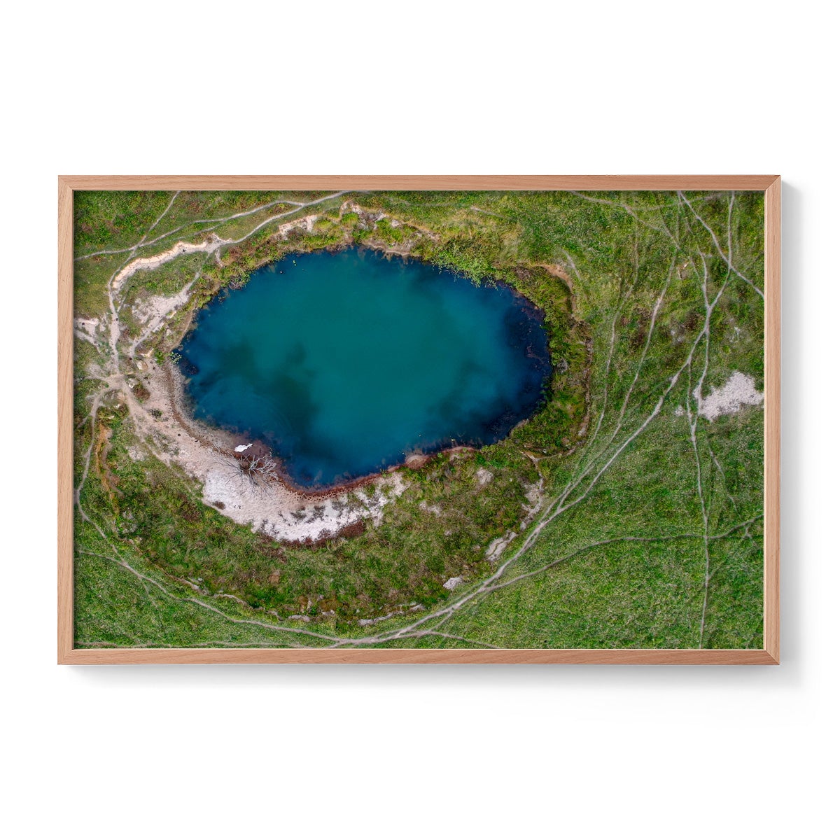 Watering Hole #3 - Framed Print