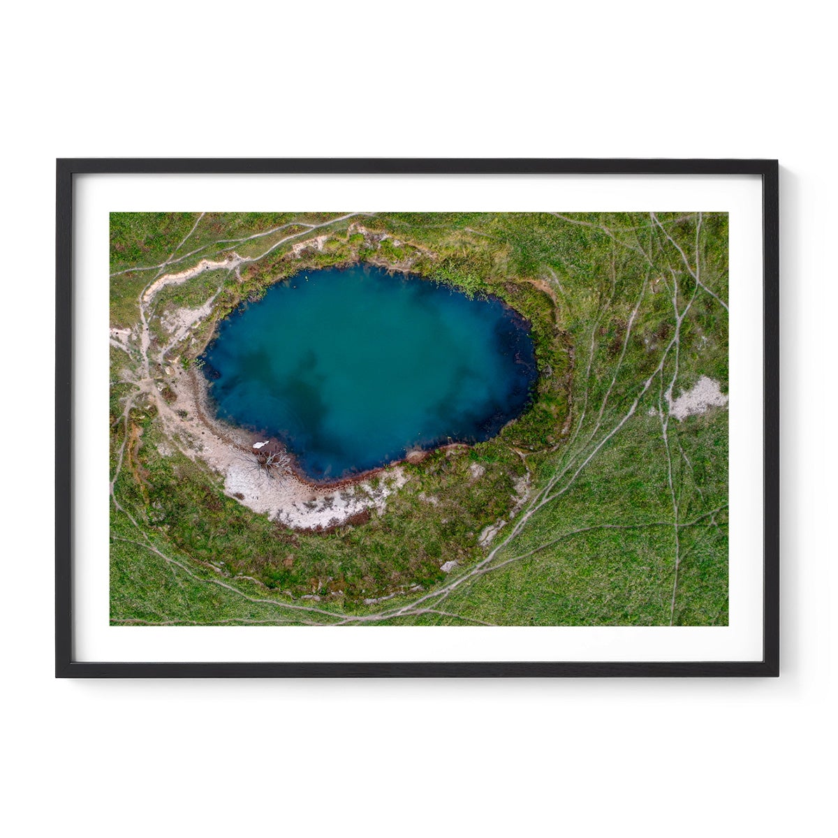 Watering Hole #3 - Framed Print