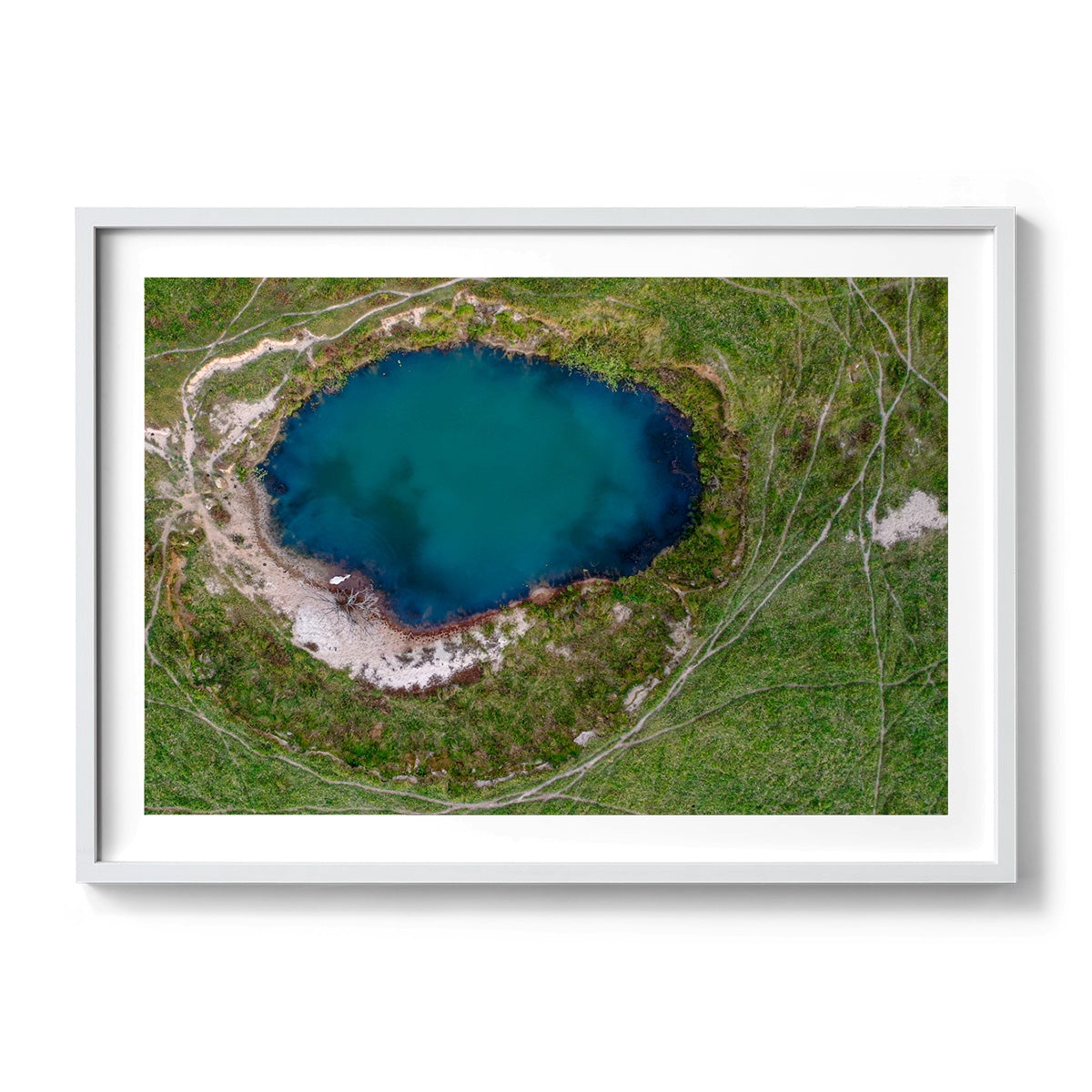 Watering Hole #3 - Framed Print