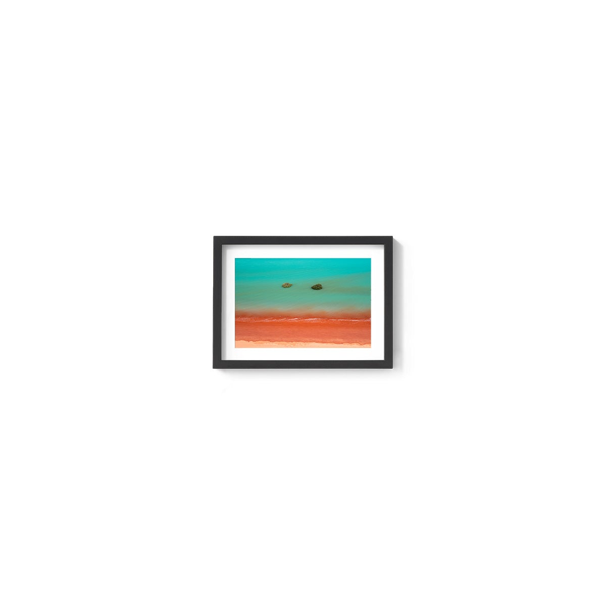 Roebuck Bay Aerial #2 - Framed Print