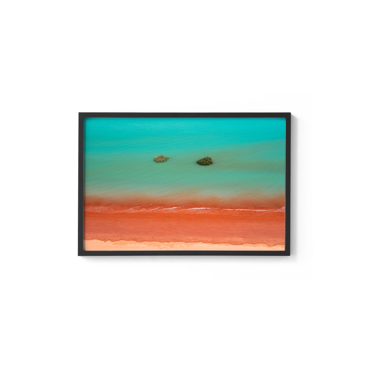 Roebuck Bay Aerial #2 - Framed Print