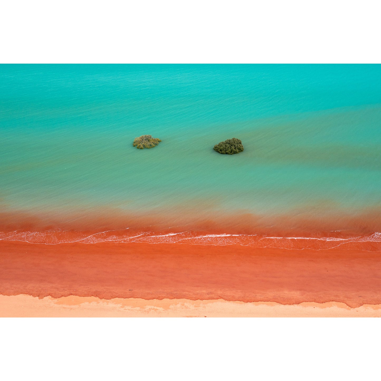 Roebuck Bay Aerial #2 - Acrylic Print