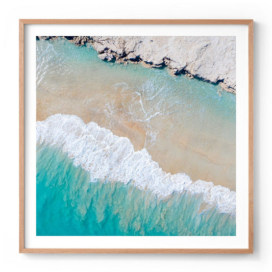 Coconut Well Patterns #4 - Square Framed Print