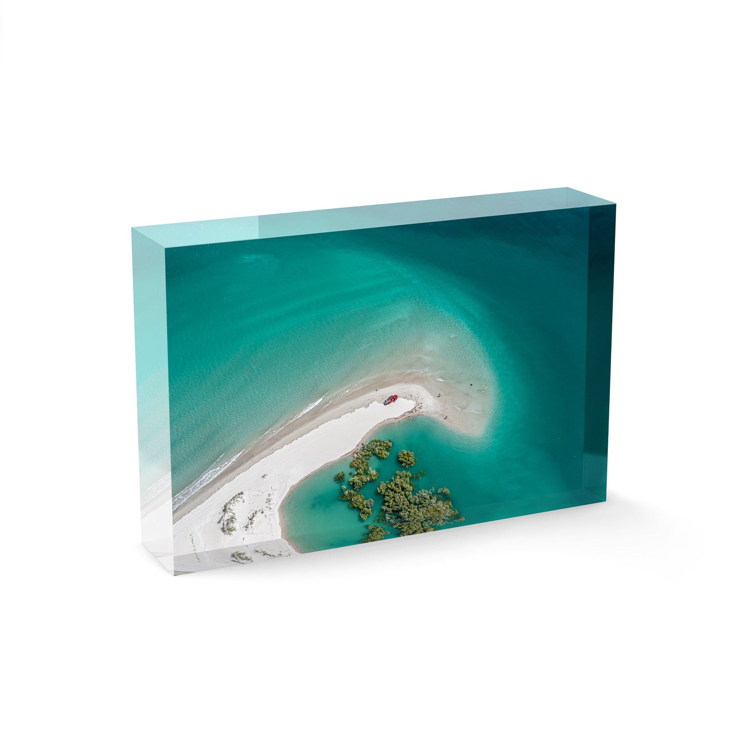 Barred Creek Sandbar - Acrylic ICE Block