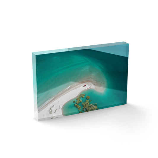 Barred Creek Sandbar - Acrylic ICE Block