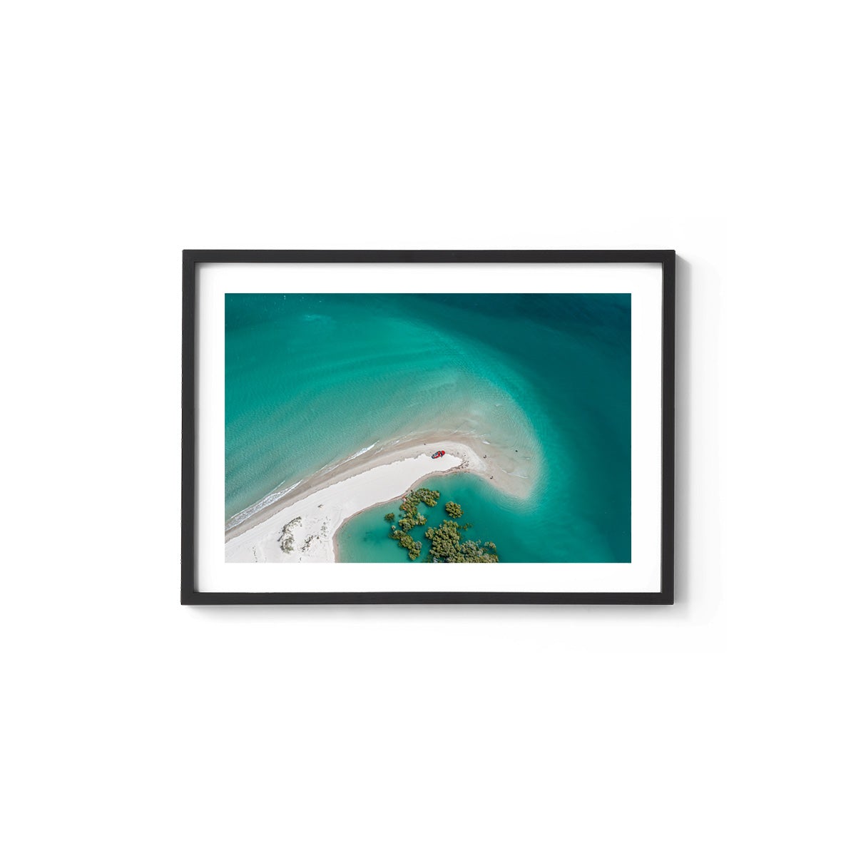 Barred Creek Sandbar - Framed Print