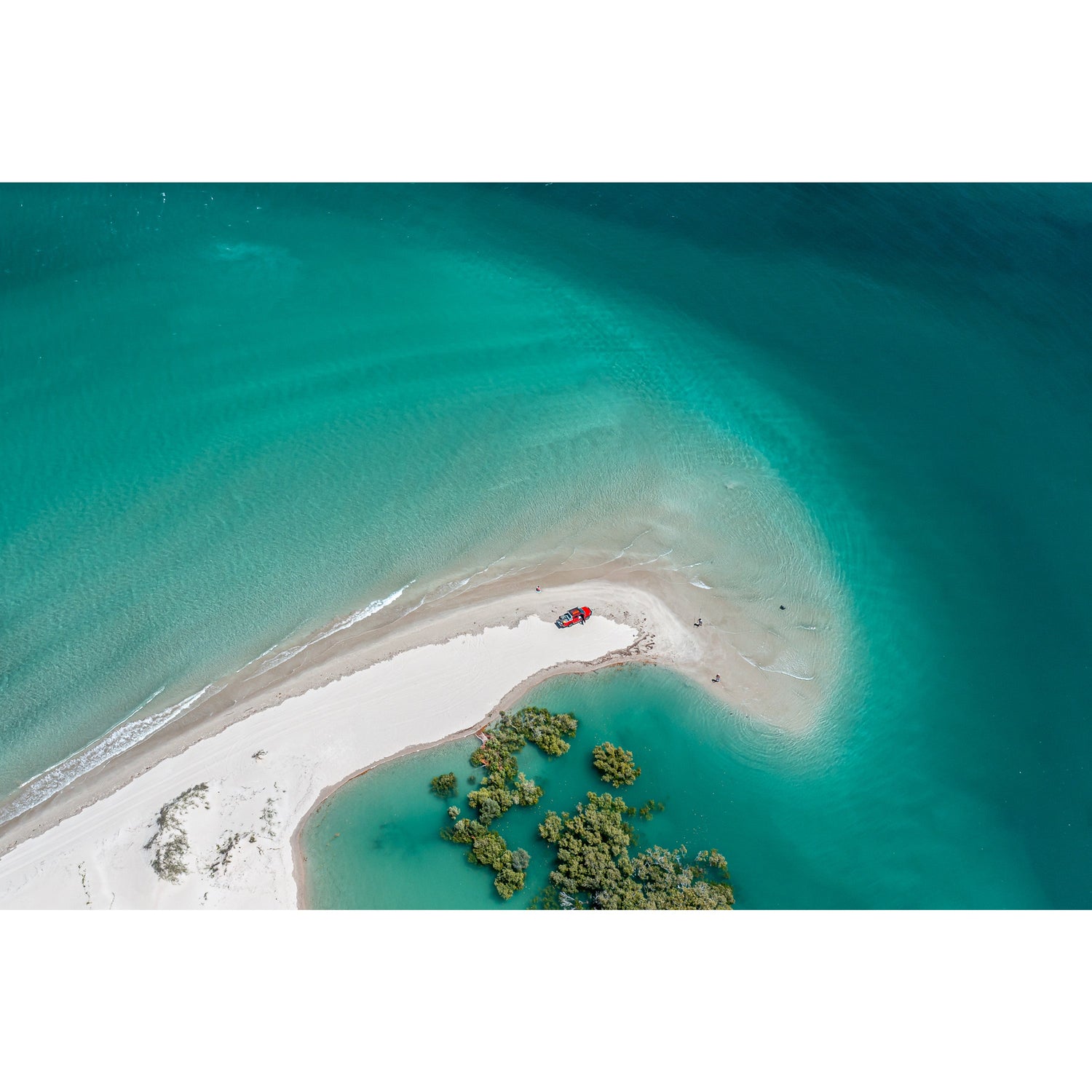 Barred Creek Sandbar - Acrylic Print