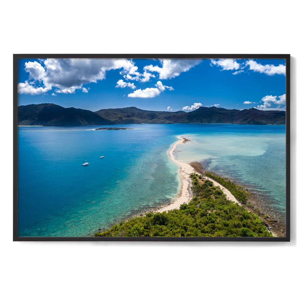 Langford Island Reef - Framed Print