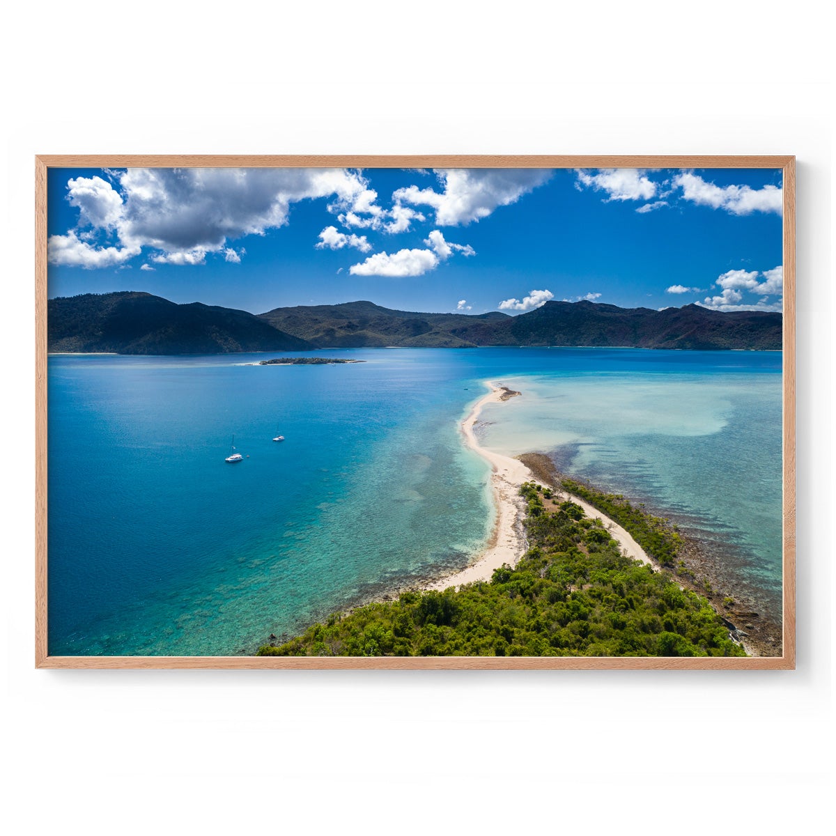 Langford Island Reef - Framed Print