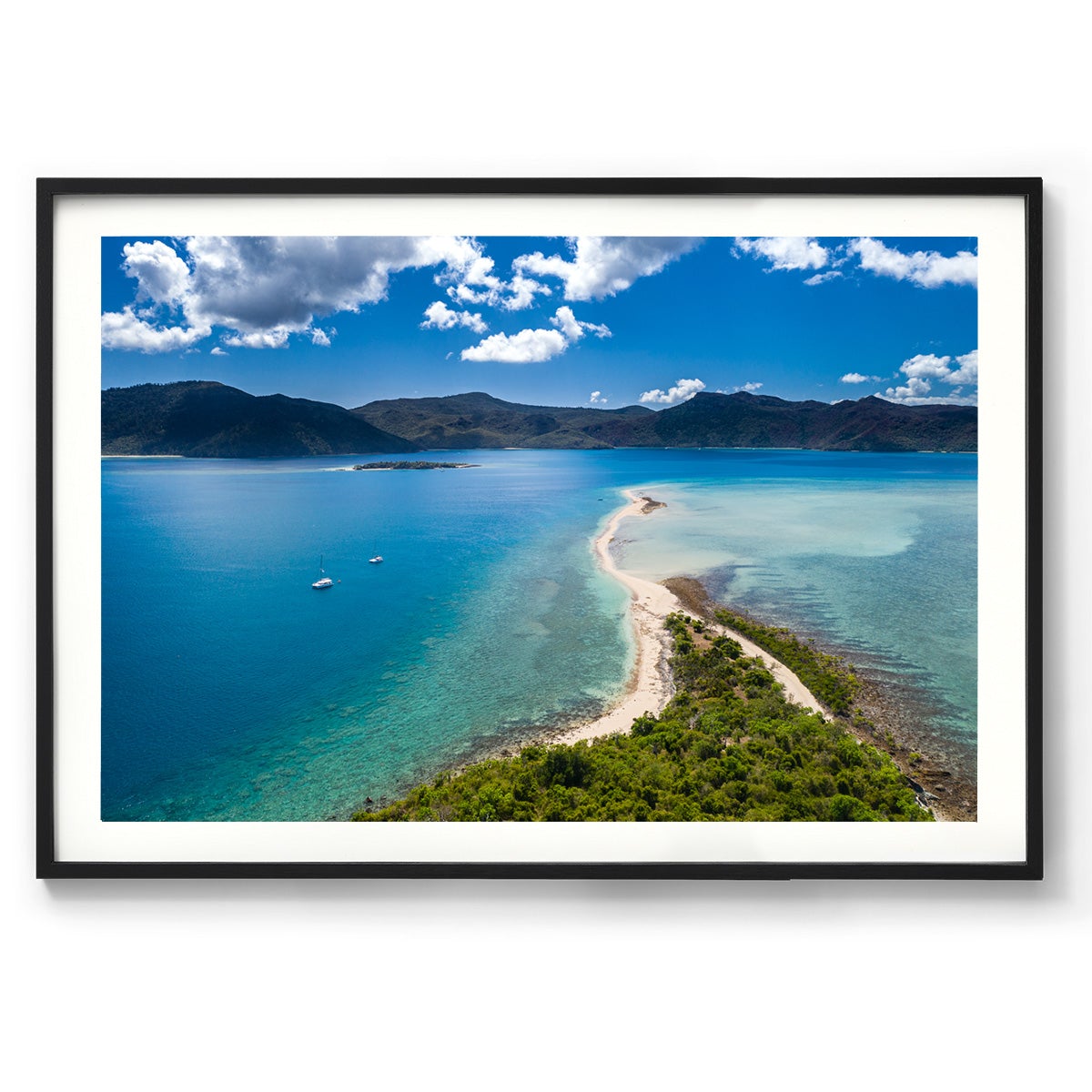 Langford Island Reef - Framed Print