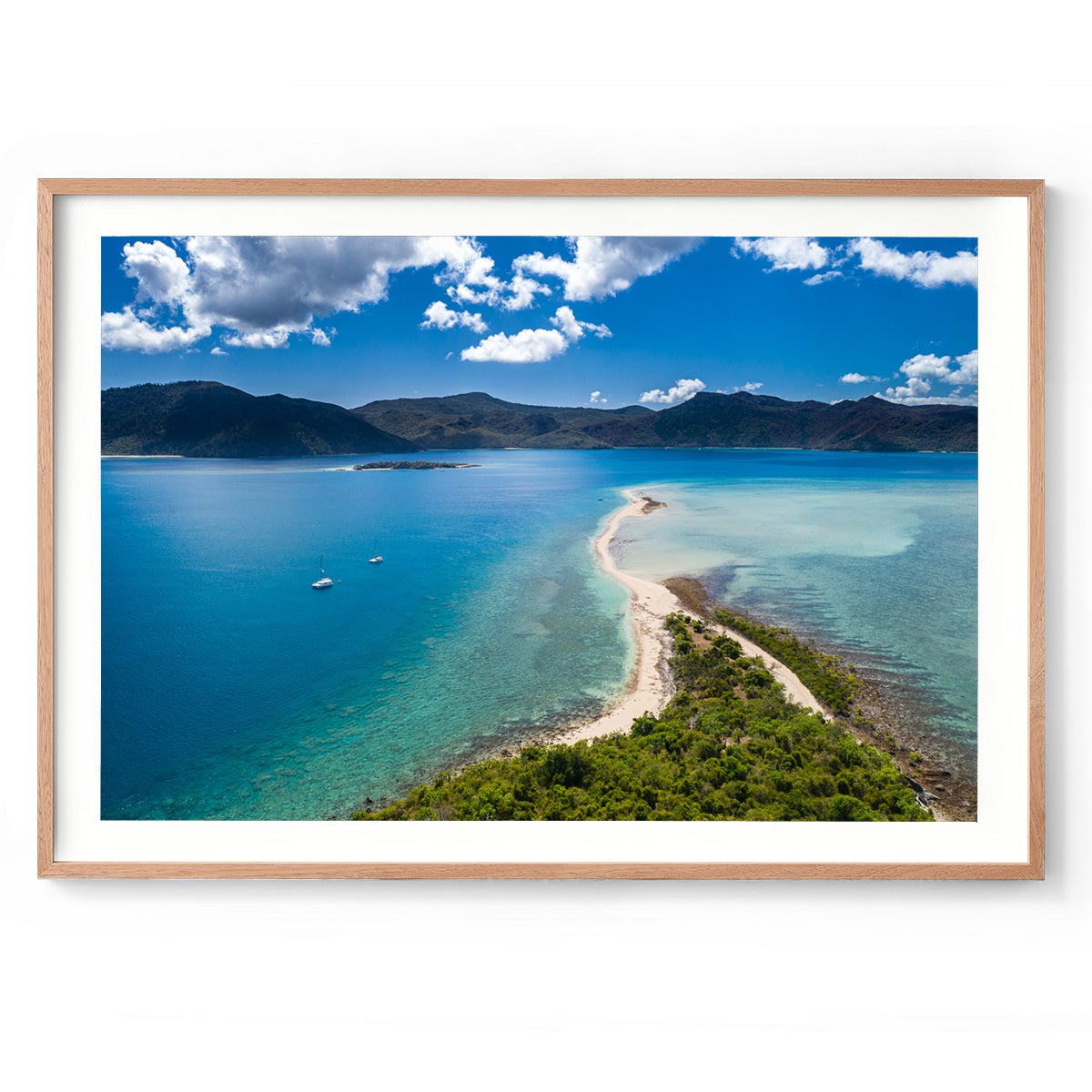 Langford Island Reef - Framed Print