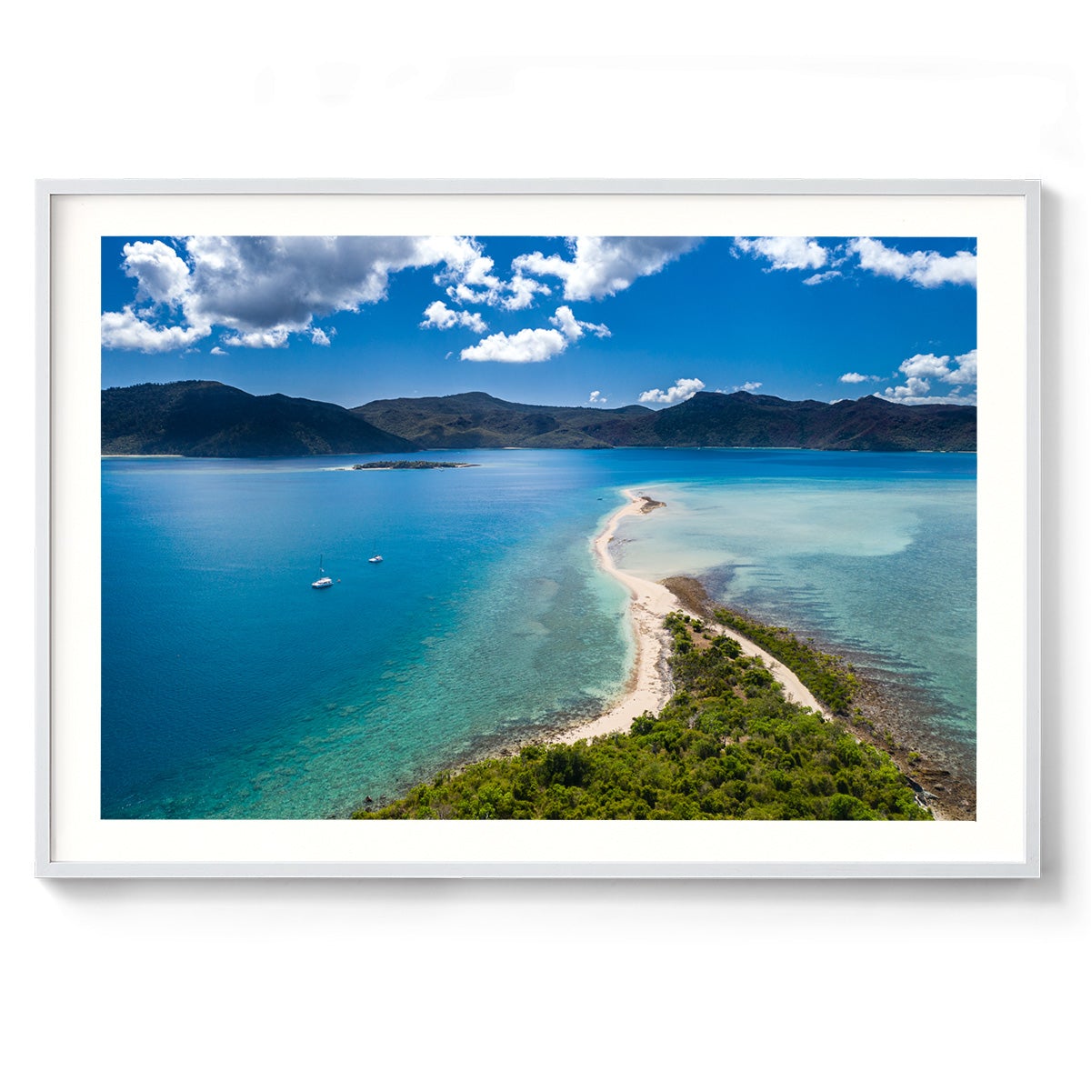 Langford Island Reef - Framed Print