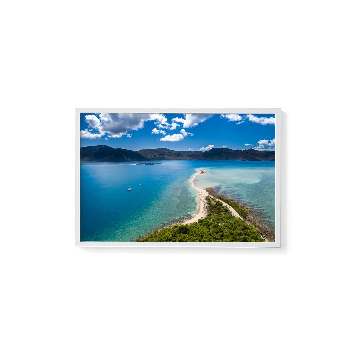 Langford Island Reef - Framed Print