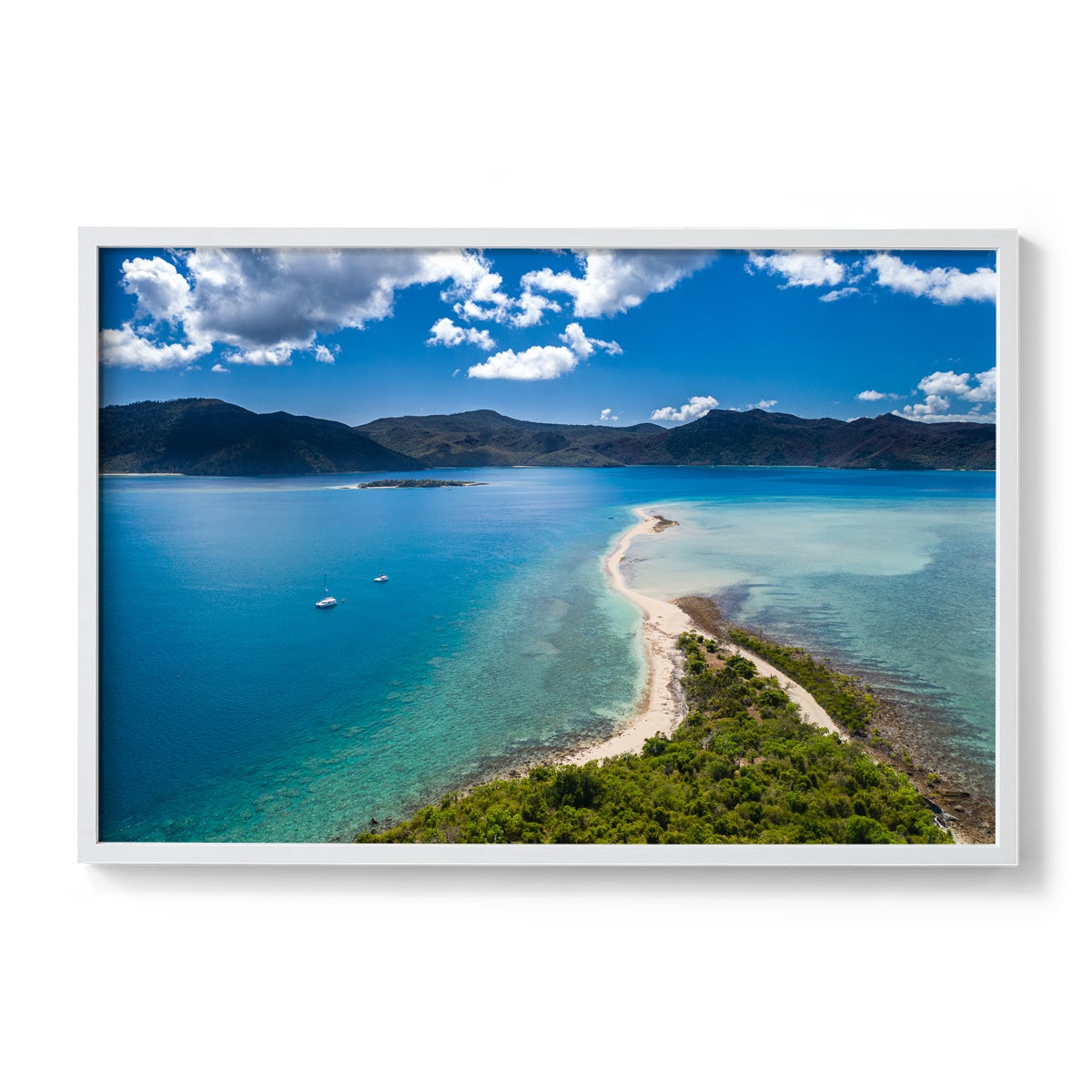 Langford Island Reef - Framed Print