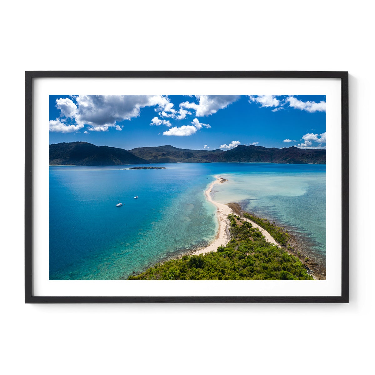 Langford Island Reef - Framed Print